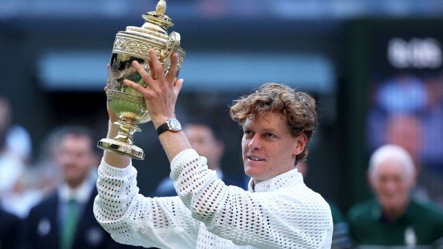 Jannik Sinner venció a Alexander Zverev y se consagró campeón de Wimbledon