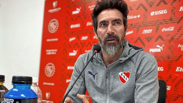 La frase de Domínguez que hizo ruido en Independiente La frase de Domínguez que hizo ruido en Independiente