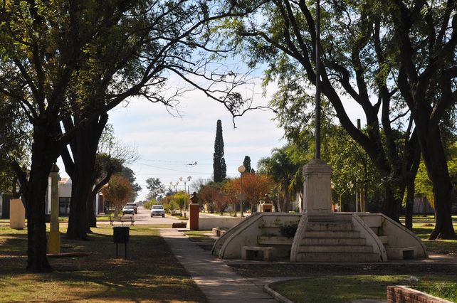 Postal. La avenida