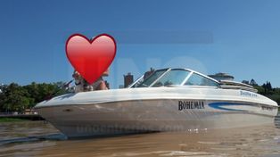 Lancha que desapareció de la costa del río Paraná