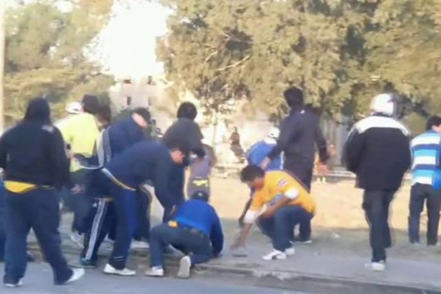 “Antes de salir del estadio, ya escuchaba las balas de goma”