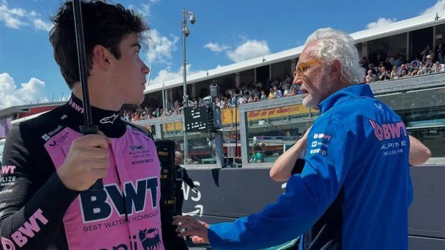 Briatore criticó la maniobra de Colapinto.