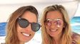 pampita disfruta de la playa, la noche y amigas mientras la esperan en el bailando