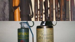 Encontraron un arsenal en la casa de uno de los dueños de Sacoa