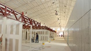 Tramo final para la obra del Mercado Norte que se inaugurará en el mes de agosto