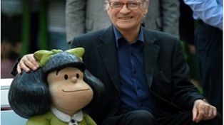 Quino, padre de una Mafalda joven para siempre, celebra hoy su cumpleaños 80