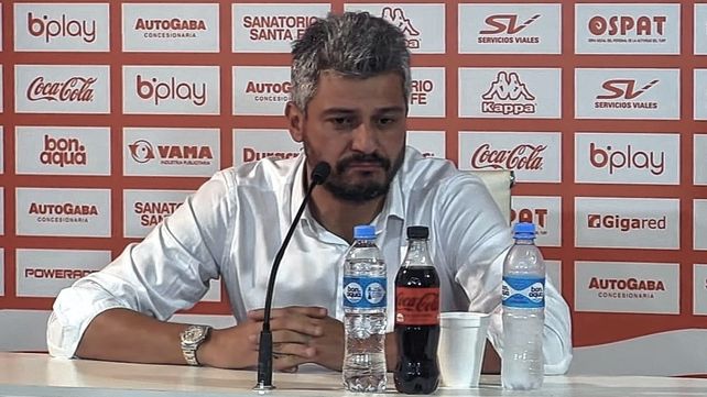 La honestidad de Munúa en Unión tras caer ante Argentinos