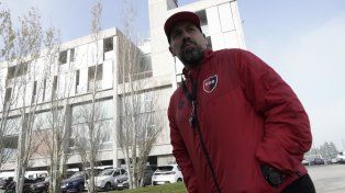 El DT de Newells, Cristian Fabbiani.