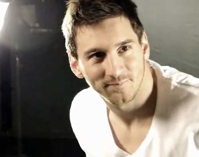 El backstage del video de Messi llorando por la violencia en el fútbol
