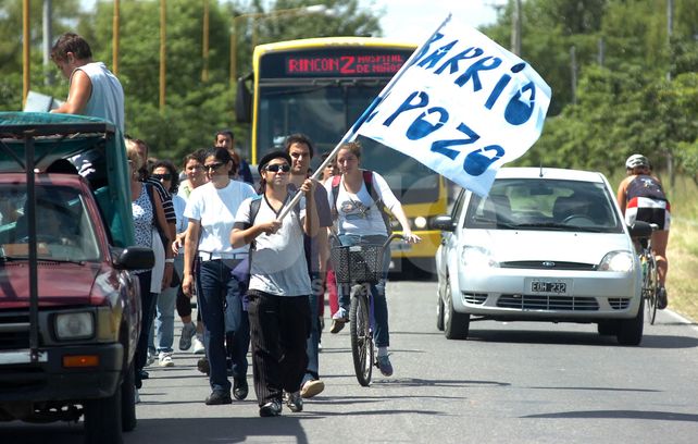 Marcha. La semana pasada