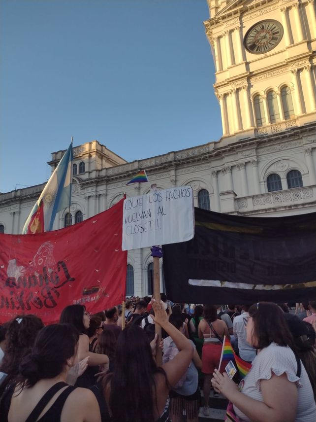 La Marcha Federal del Orgullo antifascista y antirracista replicó en varias ciudades de Entre Ríos. Postales de Paraná&nbsp;