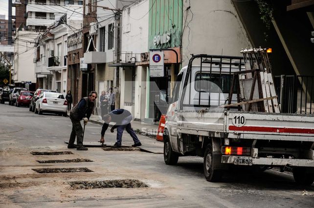 Caos de tránisto en el centro santafesino