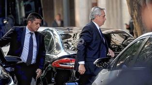 Alberto Fernández visitó a Cristina Kirchner tras el ataque