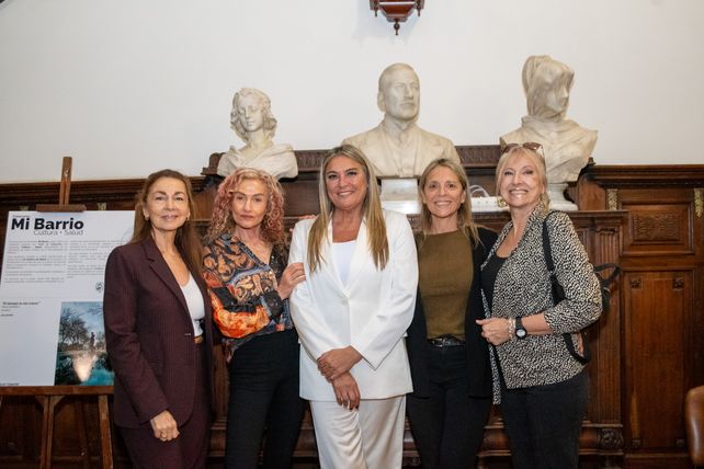 Zulma Dinelli, Roxana Glikstein, Silvina Borghiani y Patricia Bottale