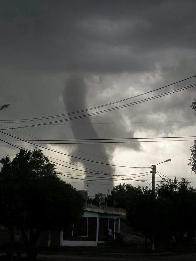Un tornado azotó a San Luis