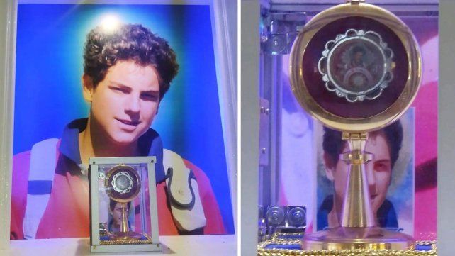 Robaron las reliquias del el santo millennial