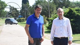 Santacroce: We started the reconstruction of another forgotten neighborhood of Funes