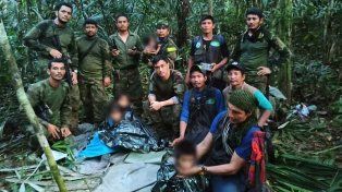 Lesly (13), Soleiny (9) Tien Noriel (5) y Cristin (1) fueron encontrados vivos en la selva amazónica de Colombia tras 40 días. Su madre no sobrevivió