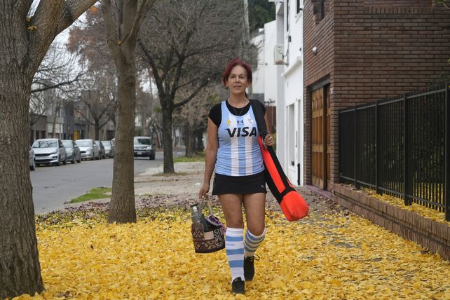 Patricia es rosarina y fundó Bucaré Hockey Club