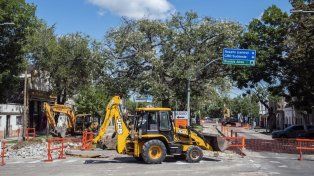 Plan de Calles: arrancó la obra en bulevar Seguí con un parque en el cantero