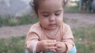 Delfina Hecker, la pequeña de 1 año que se encuentra desaparecida tras el temporal del pasado 7 de marzo en Bahía Blanca.