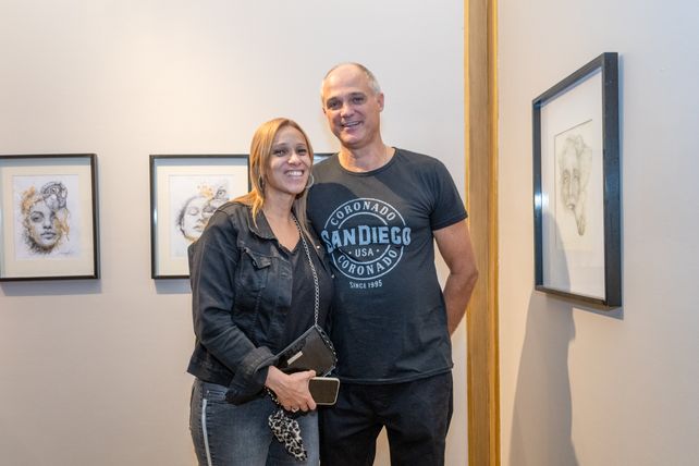 Waleska Oliveira y Marcelo Gonella