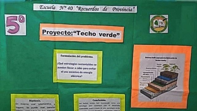 Pensaron en el aula un proyecto amigable con el ambiente