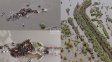 El agua cubrió los campos en Santa Fe y obliga a los productores a trasladar el ganado