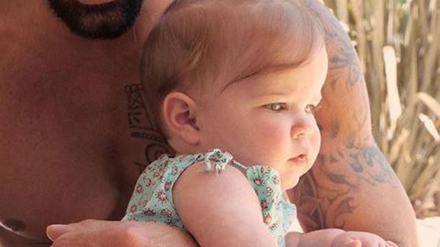 Ricky Martin mostró el rostro de su hija Lucía por primera vez