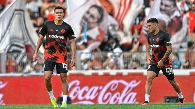 Andrés Herrera y Enzo Díaz son titulares en River.