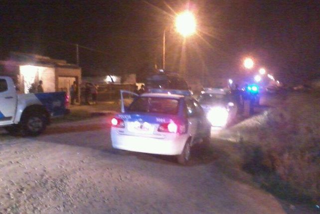 El lugar en donde ocurrió el crimen/ gentileza FM PowerMax Recreo.