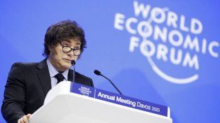Después de su discurso en Davos, la imagen digital de Javier Milei cayó un 9%.