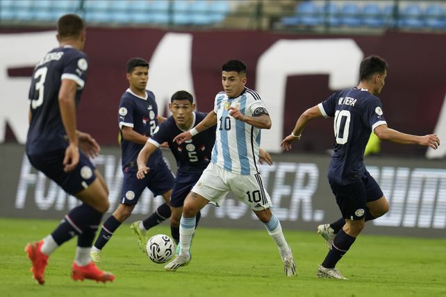 Sub-23: Argentina puso el 3 a 3 en un final electrizante y sigue con chances