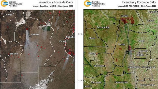 La sequía y los incendios afectan a gran parte del territorio nacional