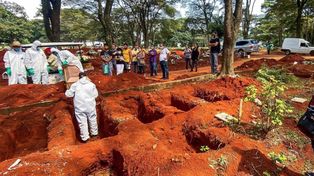Récord de muertos en Brasil: el total ya superó las 5.000 víctimas