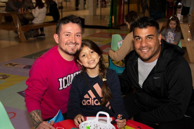 Alejo Duarte, Ambar Ciordia e Ignacio Barreiro