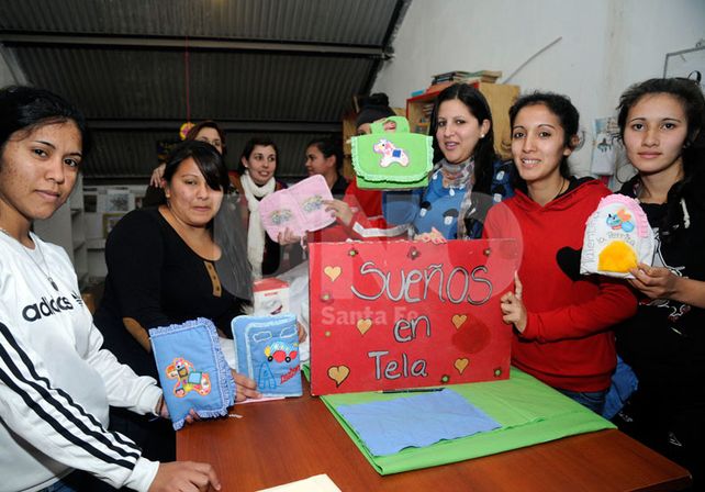 Entusiastas. Las jóvenes que asisten
