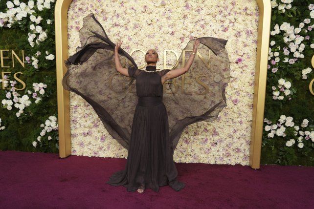 Ariana DeBose en los Golden Globe.