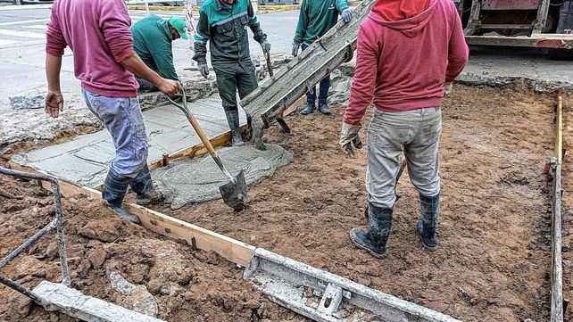 Trabajos de bacheo en la ciudad de Santa Fe&nbsp;