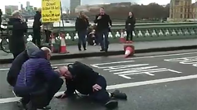 Las imágenes del atentado terrorista en Londres