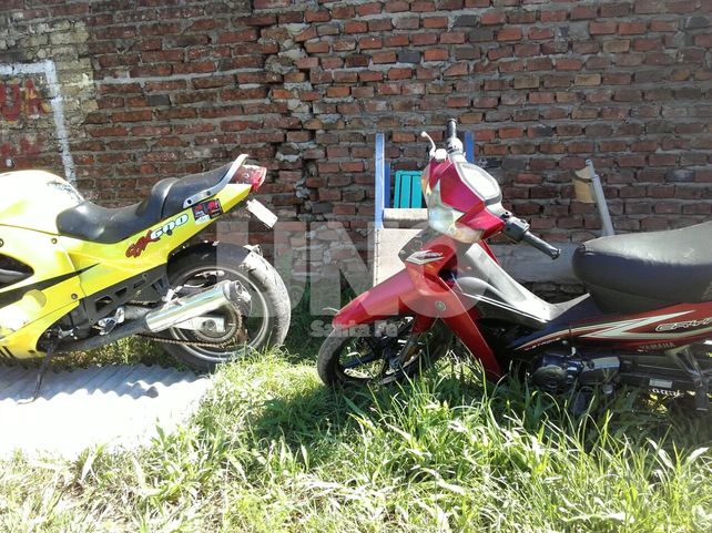 Secuestraron dos motocicletas robadas en una vivienda de barrio Nuevo Horizonte