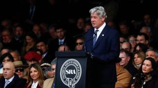 Nicolás Pino, presidente de la Sociedad Rural Argentina