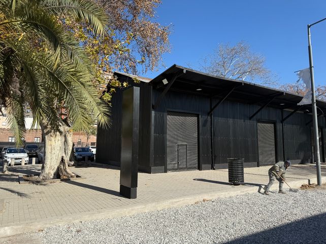 El nuevo espacio gastronómico ya está casi a punto y faltan algunos detalles en luminarias y rampas.
