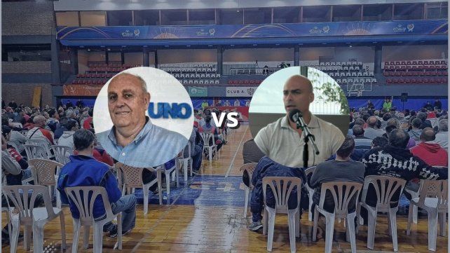 Con la asamblea como telón de fondo