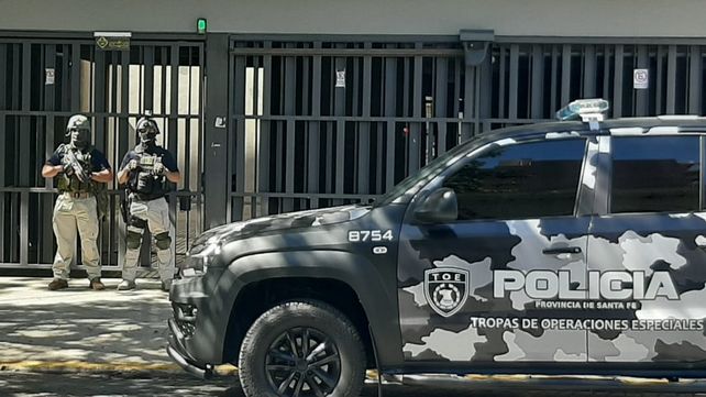 El allanamiento se realizaba en oficinas de Alto Buró