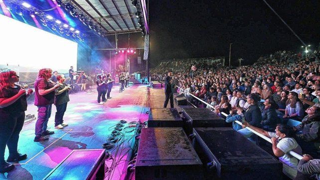 Jorge Rojas dio un gran espectáculo en Diamante.