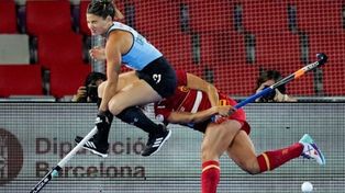 Vicky Granatto presionó mucho en campo español.&nbsp;