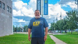 Néstor Ferrutti, máximo dirigente del Club Paracao.