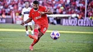 Cauteruccio palpitó en Independiente el duelo ante Colón