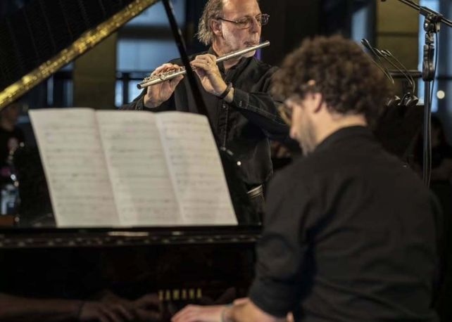 Piazzolla por el dúo Caulin - Macat en el espacio cultural ubicado en Rodríguez 721